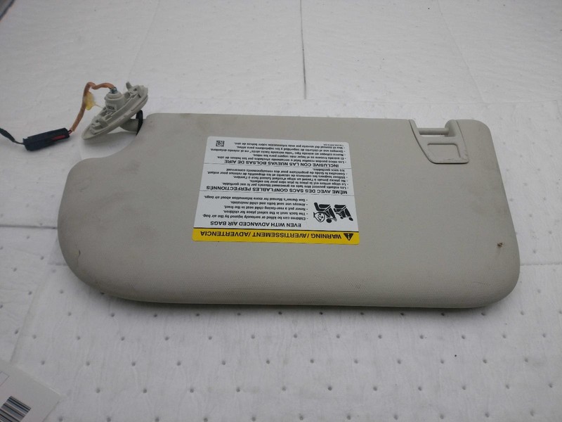 2018 Ford Focus Silver Sun Visor OEM Used 107278 112K Mileage 4DR SED