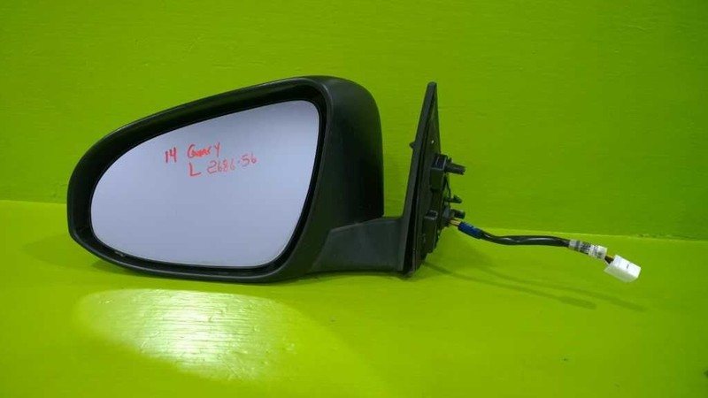 12 13 14 TOYOTA CAMRY DRIVER LEFT SIDE VIEW MIRROR OEM 2686-56