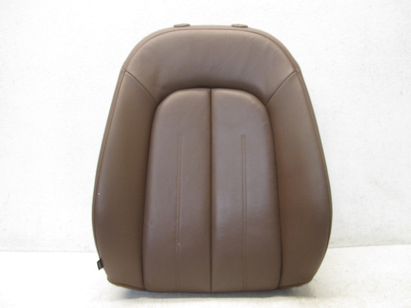 12-18 AUDI C7 A6 NOUGAT BROWN FRONT UPPER SEAT CUSHION RIGHT PASSENGER OEM 04152