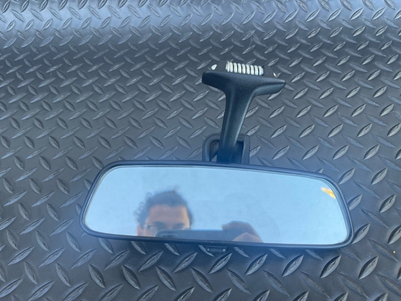 69-91 BMW E30 2500-3.3Li 325e 325iX Black Interior Inside Rear-View Mirror OEM