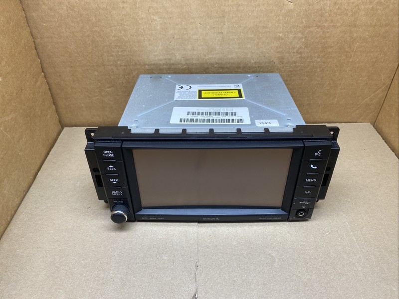 Jeep Dodge Chrysler Touchscreen Radio DVD Player RHR P05064821AF 05064821AF