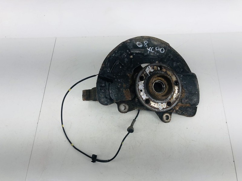 07-14 VOLVO XC90 3.2L AWD FRONT LEFT DRIVER SIDE SPINDLE KNUCKLE WHEEL HUB OEM