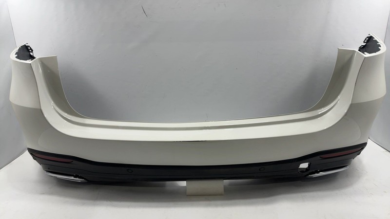 2020-2025 MERCEDES GLE 350 450 580 AMG Look Rear Bumper Assembly W/ Vents White