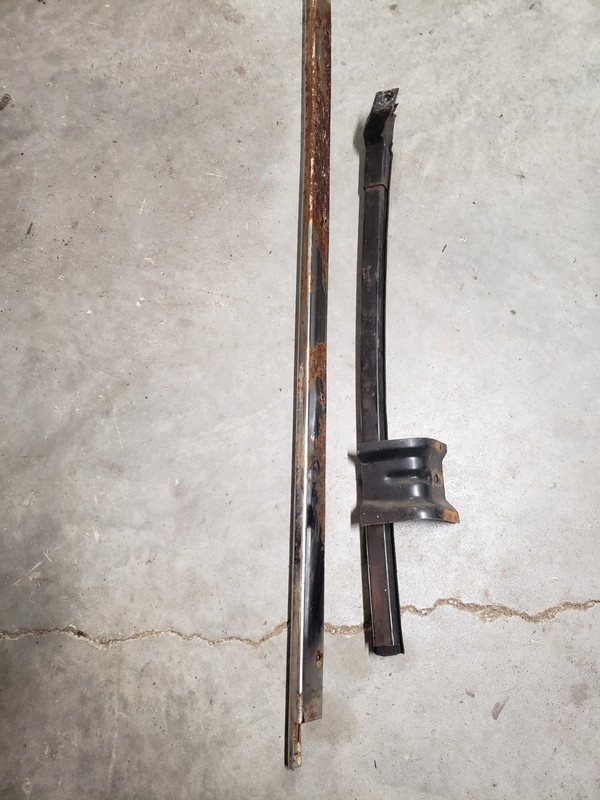 1990 CHEVY VAN DRIVERS DOOR EXTERIOR TRIM G30 G20 G10 Vandura