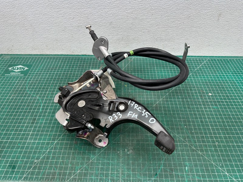 15-20 LEXUS RC350 RWD EMERGENCY PARKING BRAKE PEDAL & CABLE OEM