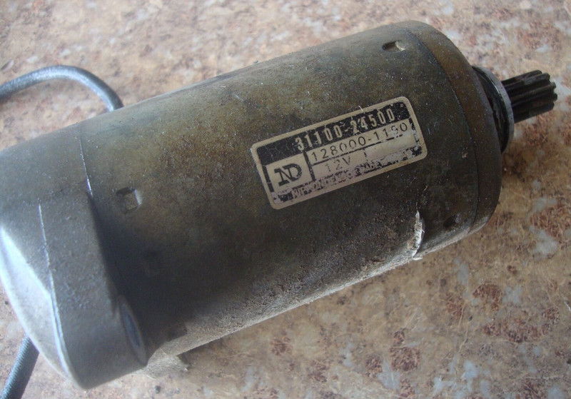 1985 Suzuki Quadrunner LT250E LT250 LT 250 Engine Electric Starter Motor N5