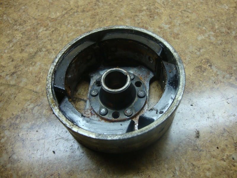 1983 Suzuki LT125 LT 125 Quadrunner Engine Alternator Rotor Flywheel Magneto 84