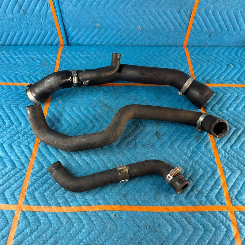 1989–1991 CHRYSLER TC MASERATI 46K Radiator Coolant Hose Set OEM