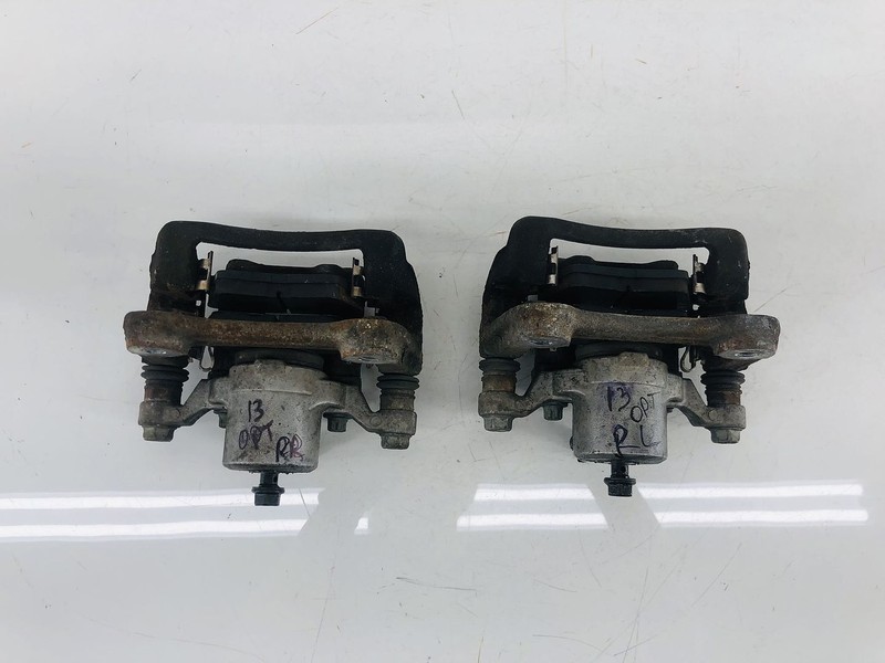13-15 KIA OPTIMA REAR LEFT & RIGHT SIDE ABS BRAKE CALIPER SET OF 2 OEM