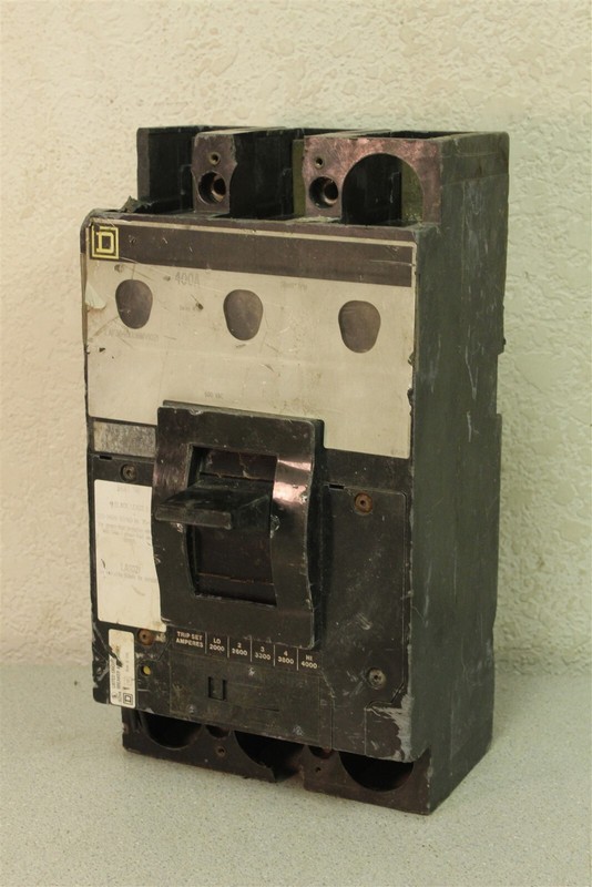 Square D Breaker 400A ser. 4 LAF3640036MV1021 *damage photoed *FREE SHIPPING*