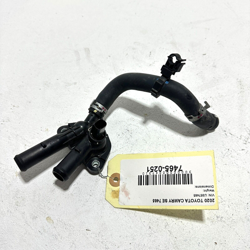 Engine Coolant Outlet Hose Flange W/ Pipe 2.5L Toyota Camry 2018-2024 OEM