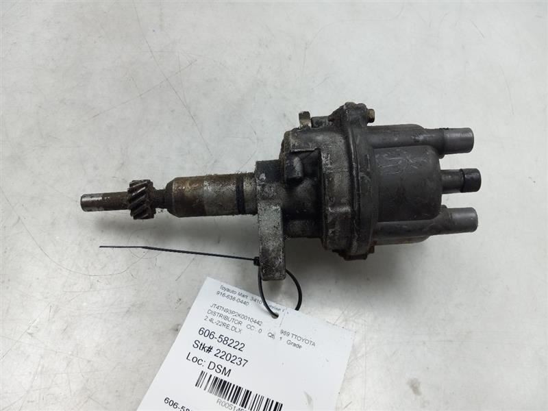 85-90 TOYOTA PICKUP DELUXE 2.4L 4CYL 22R IGNITION DISTRIBUTOR
