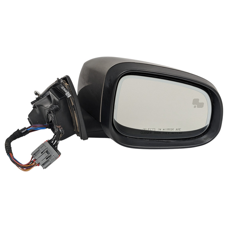 09-11 Jaguar XF Right Passenger Side Rear View Door Mirror W/ BLINDSPOT Black