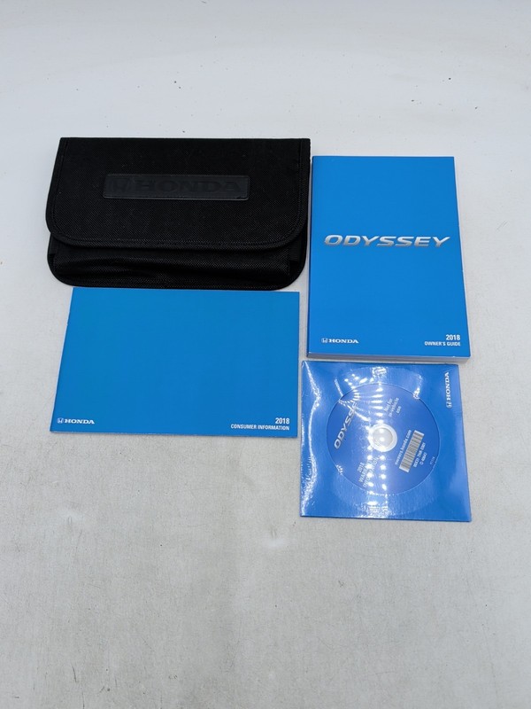 2018 Honda Odyssey Owners Manual Warranty CD With Case Free Shipping