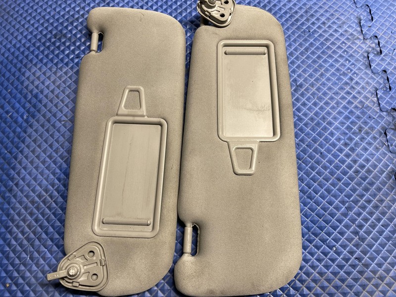 11-16 Kia Optima Sun Visor Set Gray Oem Tested