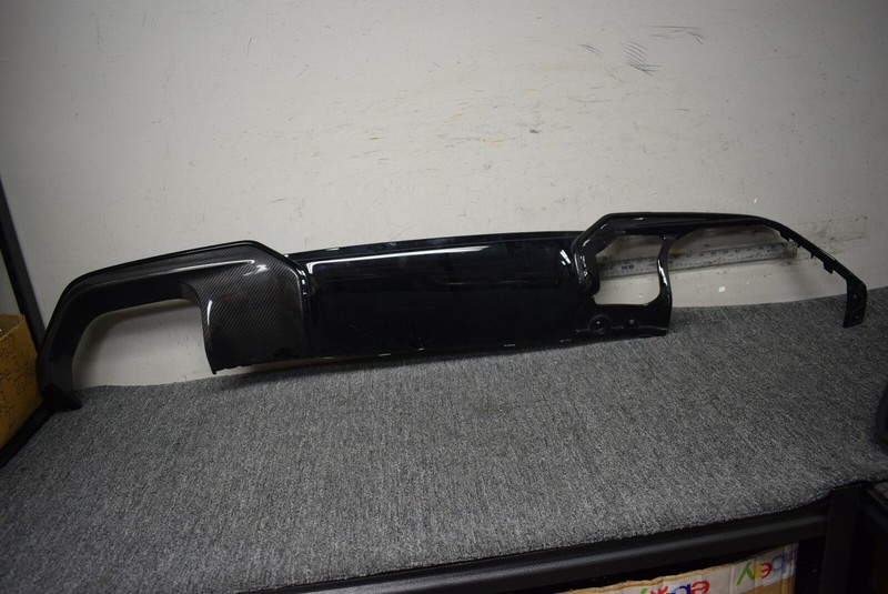 BMW M SERIES CARBON FIBER REAR BUMPER VALANCE FACTORY OEM LOCAL PICKUP