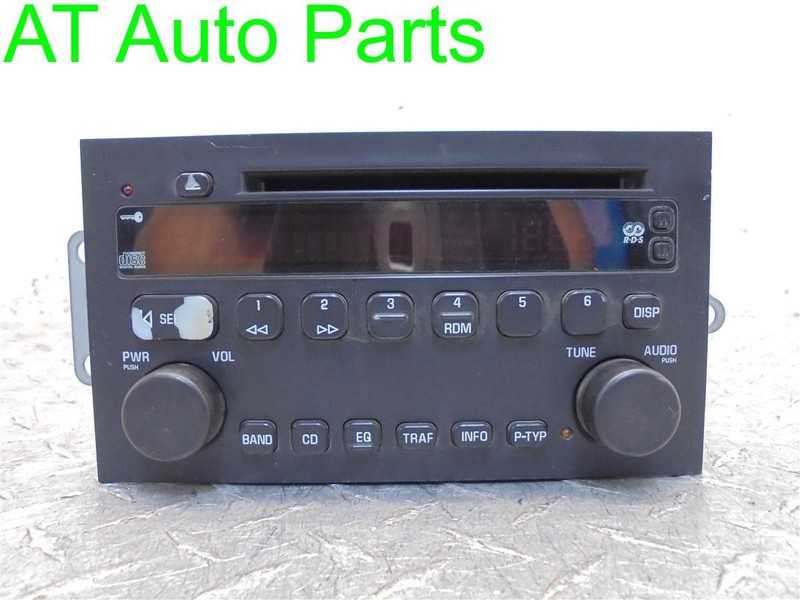 04 05 06 07 CHEVROLET RENDEZVOUS AM-FM-STEREO-CD PLAYER RADIO 10352075
