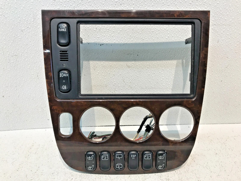 98-01 Mercedes W163 ML430 Center Console Trim Panel Bezel Wood OEM A1636808236