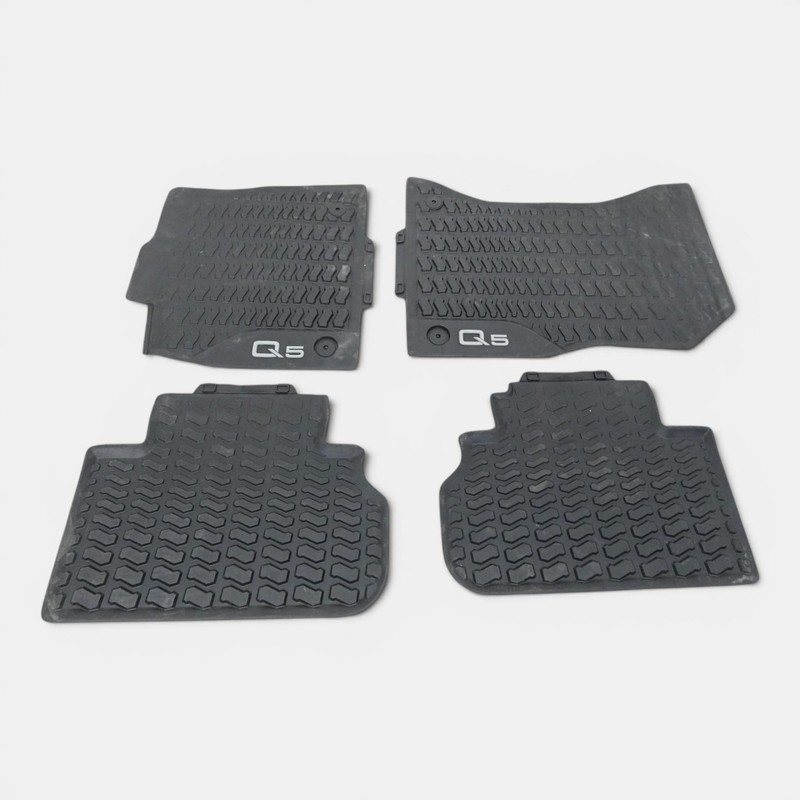 2018-2020 AUDI Q5 Factory All-weather Rubber Floor Mats Set Oem 80b061501041