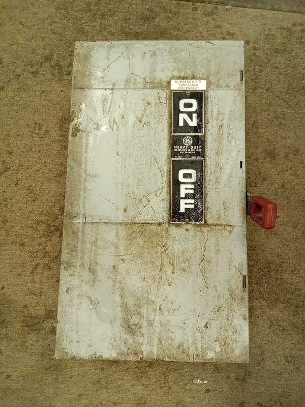 GE 200AMP 600V 266227-B Fused Safety Shutoff