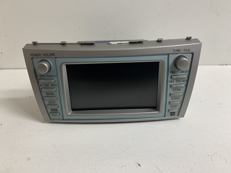 2007-2009 Toyota Camry Hyb E7011 Navigation GPS Stereo Screen 86120-33A30 Nav
