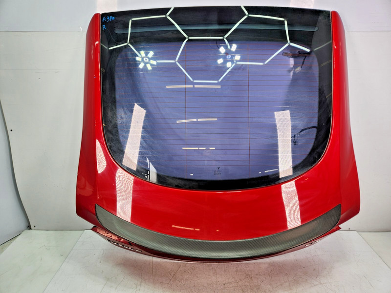 ✅ 12-16 OEM Tesla Model S Rear Liftgate Tailgate Trunk Lid W / Glass PPMR RED*