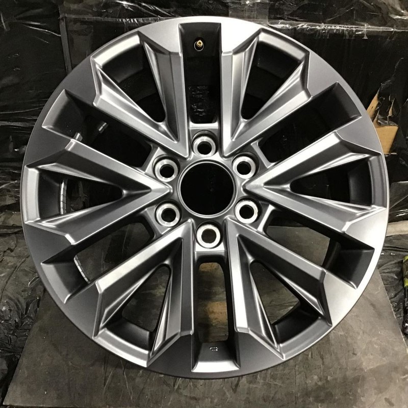 2024-2025 Toyota Land Cruiser 10645 Wheel 20 x 7-1/2 12 Spoke Rim Charcoal Paint