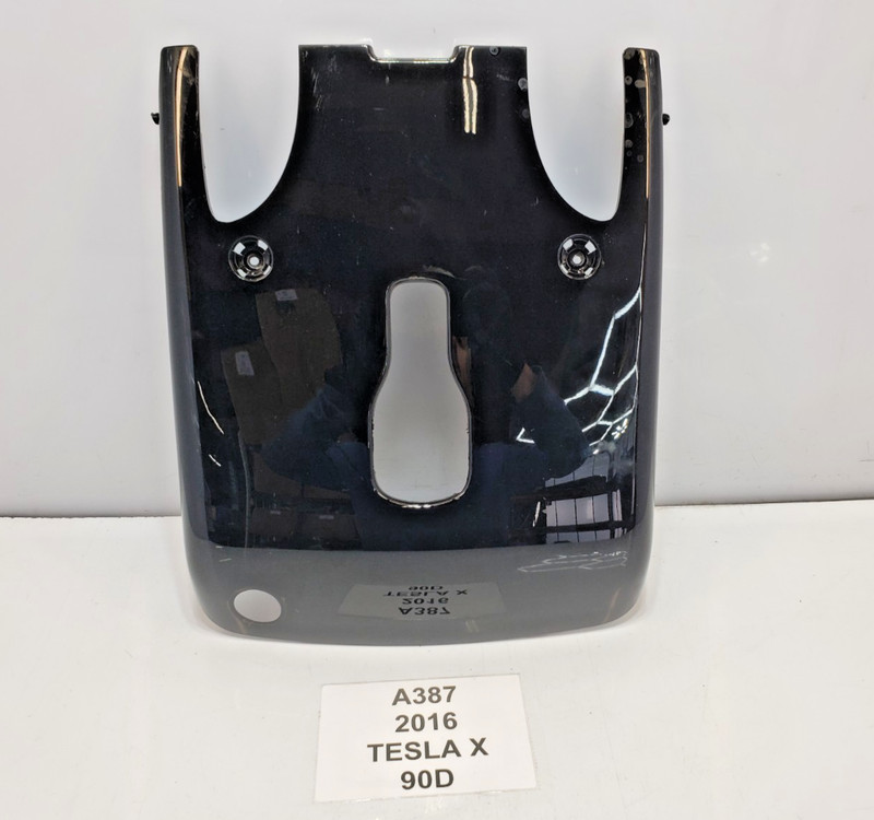 ✅ 16-20 OEM Tesla X Rear Middle 2nd Row Back Seat Trim Cover Panel
