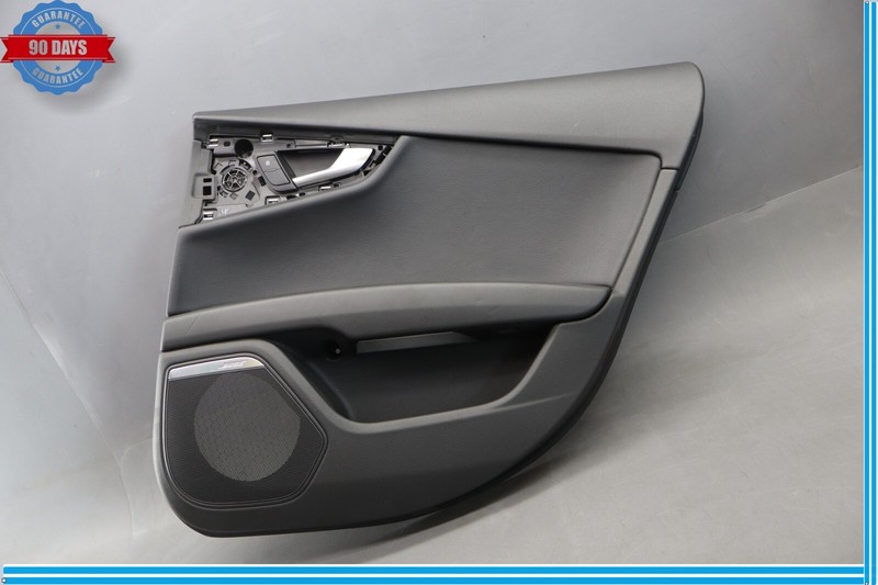 12-15 Audi A7 Quattro Rear Right Passenger Side Interior Door Trim Panel Oem