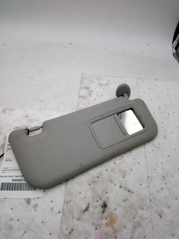 2013 Toyota Corolla Silver Used Sun Visor OEM Part #501531 4DR SED