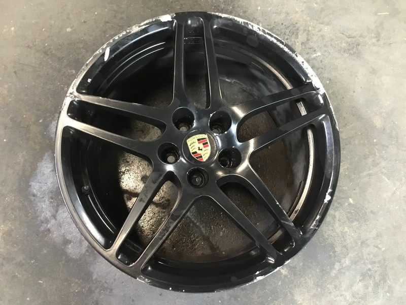 Porsche Macan Rear Wheel Rim 18x9 Inch W/ Center Cap TPMS Tire Sensor 15-18 |:Y