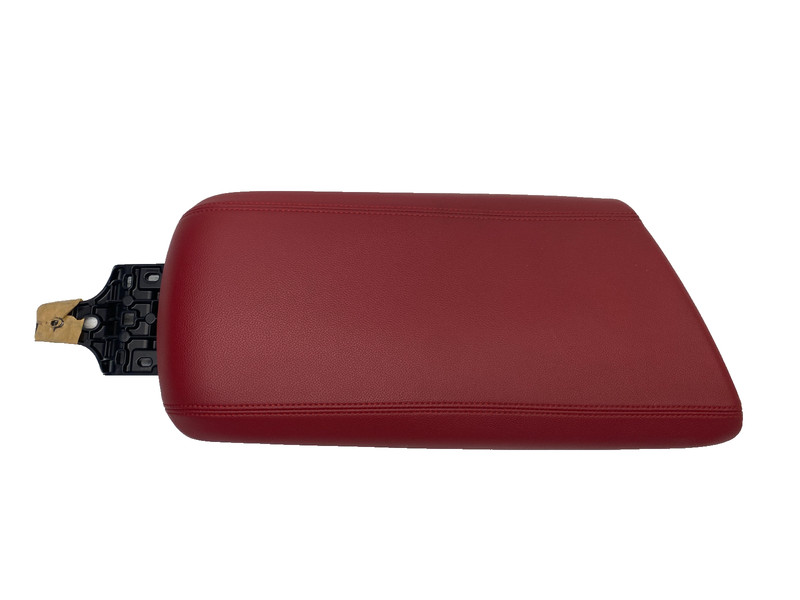 17 18 19 ALFA ROMEO GIULIA CENTER CONSOLE ARM REST LID RED OEM #A0.62