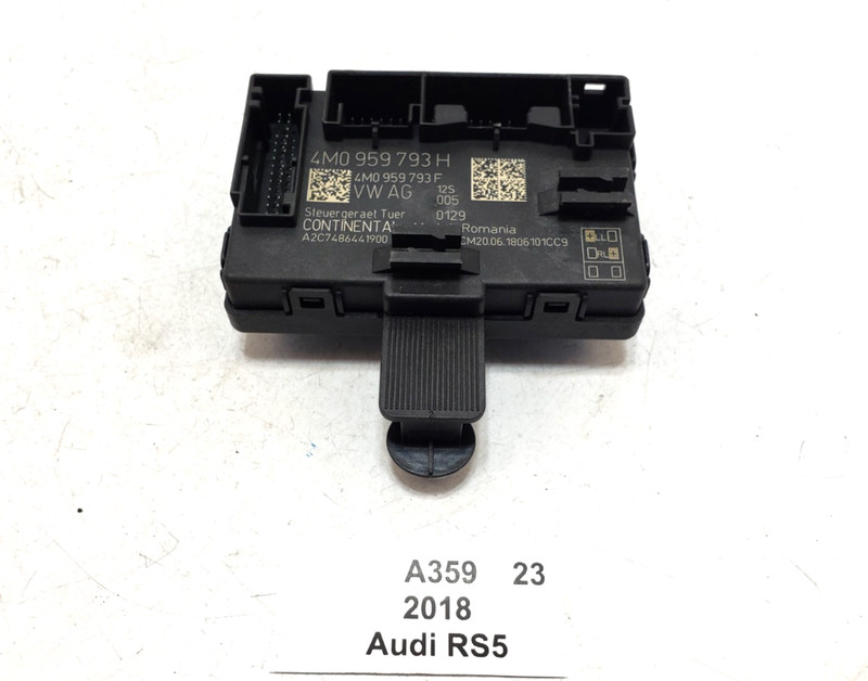✅ 17-20 Audi RS5 A4 A5 S4 Front Left Driver Side Door Control Module Unit