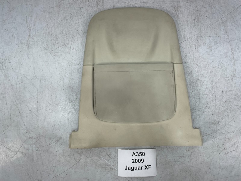 ✅ 09-11 OEM Jaguar XF Front Left Seat Back Cover Trim Panel Ivory *
