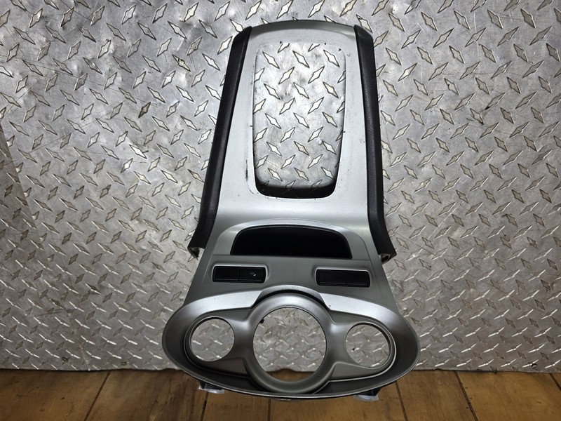 π₯14-19 FORD FIESTA CENTER CONSOLE AC CONTROL SHIFTER SHIF BEZEL TRIM SILVER OEM