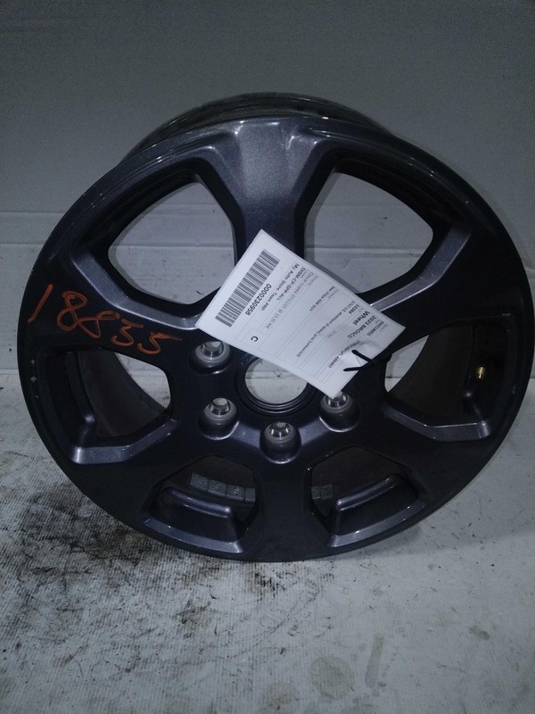 2023 Ford Bronco 17x7.5 OEM Wheel Blue Aluminum 6 Spoke Used, Few Chips