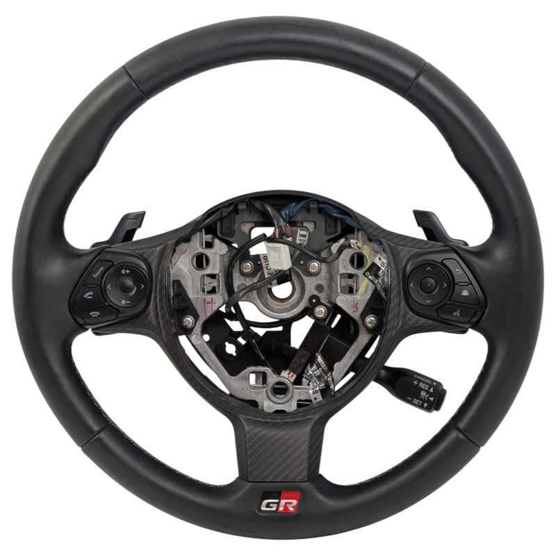 2022 2023 2024 Toyota GR86 Sport Leather Steering Wheel W/ Shift Paddles OEM