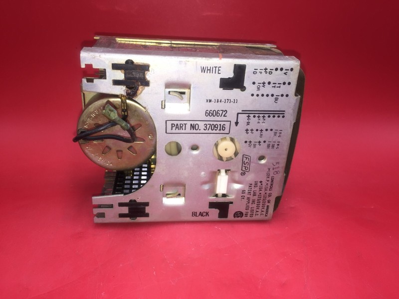 WHIRLPOOL WASHER TIMER 370916 WD-12841