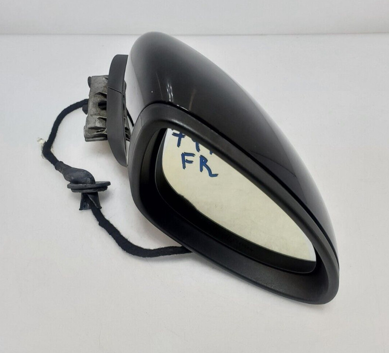 ✅ 11-14 OEM Porsche Cayenne 958 Front Passenger Side Mirror Door Rear View BLACK