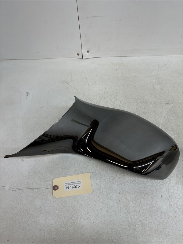 ⚡️21-24 TESLA X RH 2 ROW MONOPOST SEAT TRIM COVER CHROME 1062971-00-B 16075 U17