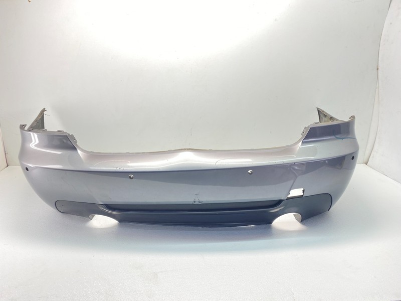 07-13 BMW E92 E93 M Sport Rear Bumper Cover Panel Dual Exhaust Gray w PDC OEM✅