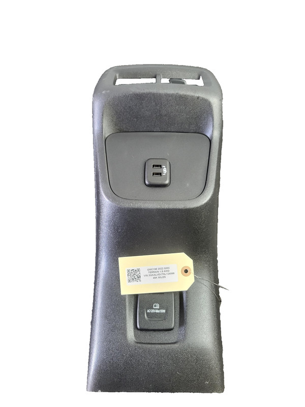 Used Oem Gmc Center Console Rear End Trim Panel for 2018-2024 Terrain