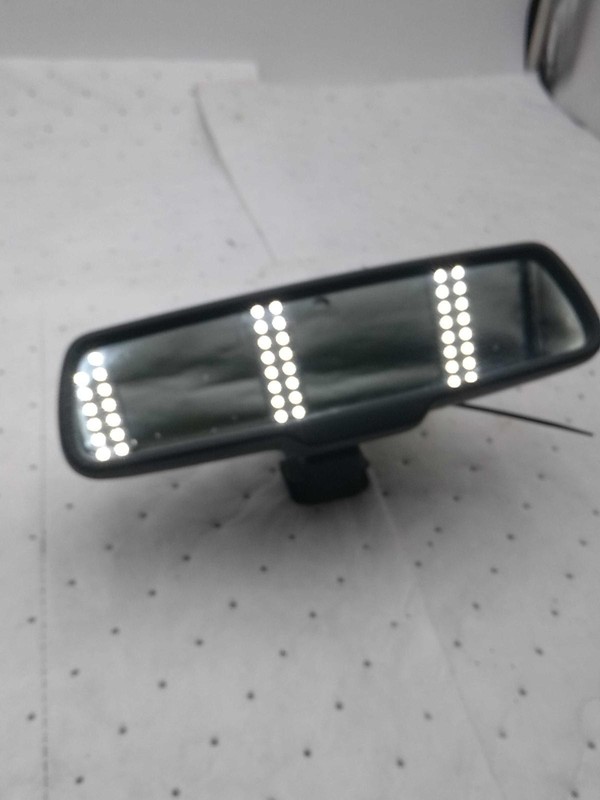 Used Front Center Interior Rear View Mirror fits: 2015 Dodge Challenger automati