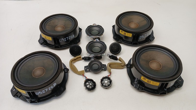 16-23 JAGUAR X260 XF SPEAKER SET LEFT RIGHT FRONT REAR OEM 052725B