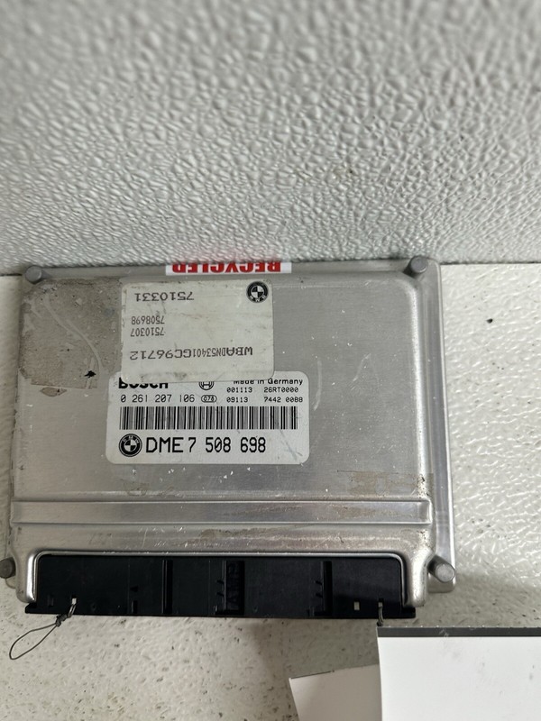 2001-2002 BMW 540i Engine Computer Control Module Ecu Ecm Pcu Pcm Oem
