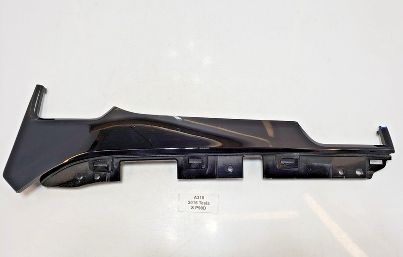 ✅ 12-20 OEM Tesla Model S X Front Right Passenger Dash TrimPiano Black NOTE*