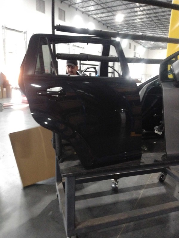 2012 SCION XB Rear Right Door Black Used OEM 366639 155K Miles