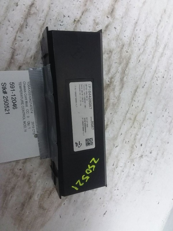 Temperature Control Module 84428987 Fits 18-19 CTS 1720942
