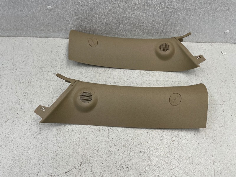 2006-2010 Hummer H3 Left & Right A Pillar Trim Cover Panel Set Beige 1575 OEM