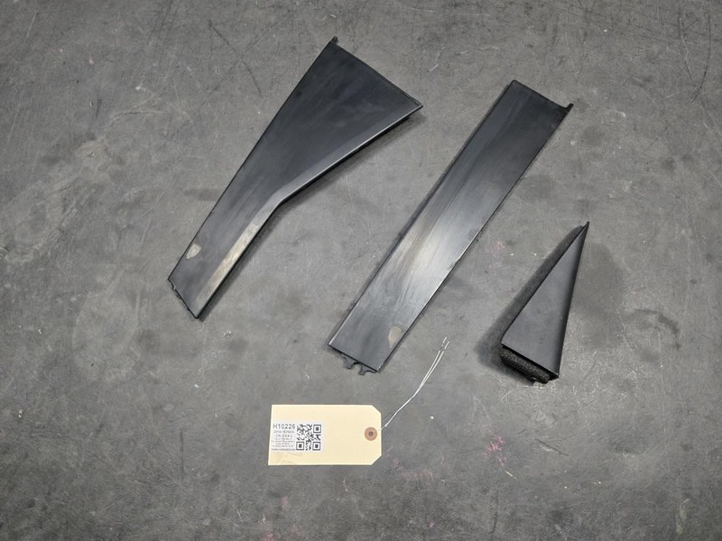 3PC Rear Left Door Window Side Moldings Set 2019 Honda CR-V 72970-TLA-A01 17-22
